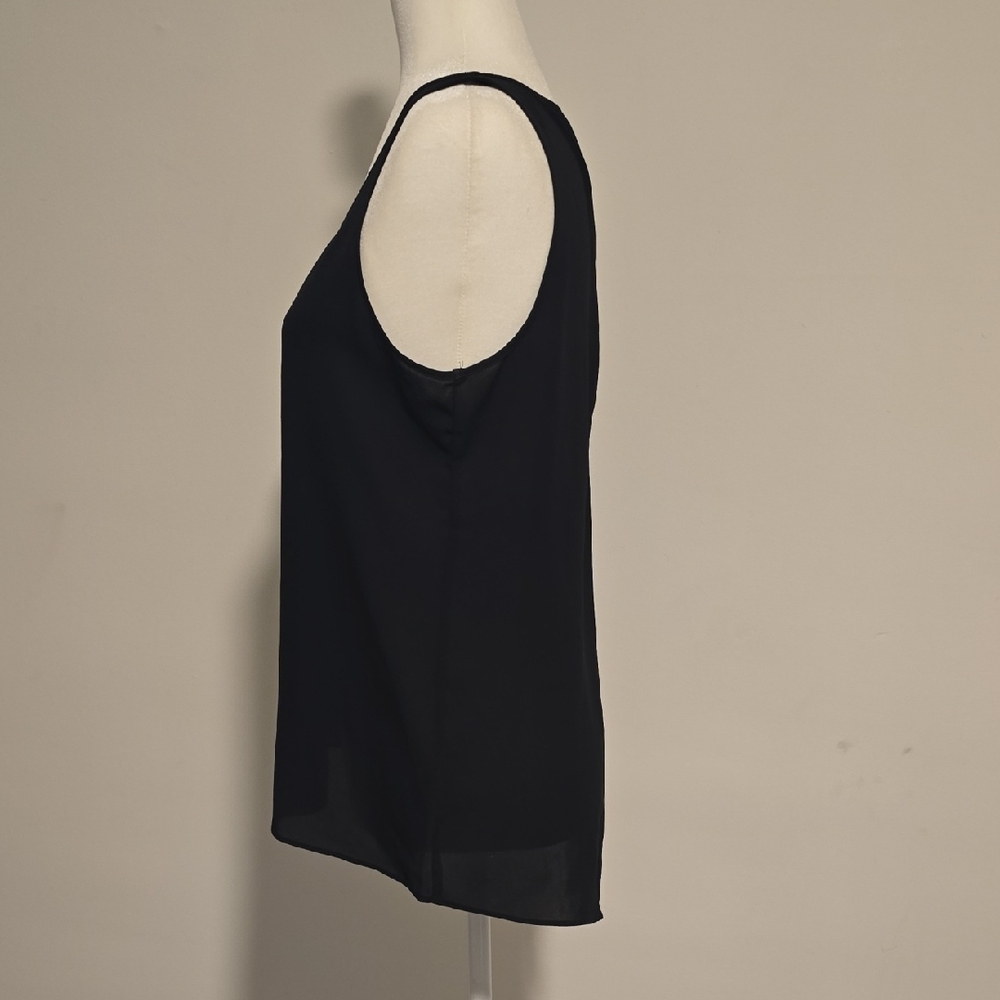 Express Elegant Black Sleeveless Top - Picture 3 of 6